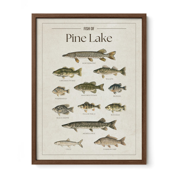 Pine Lake Print