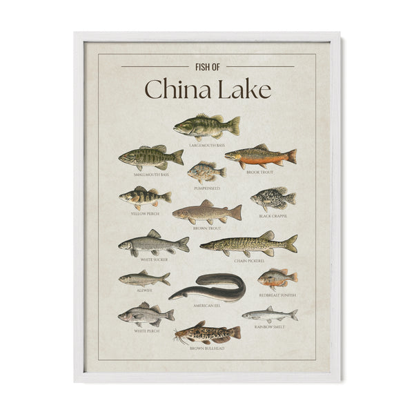 China Lake Print