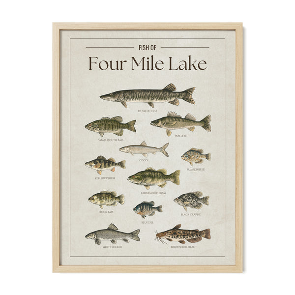 Four Mile Lake Print