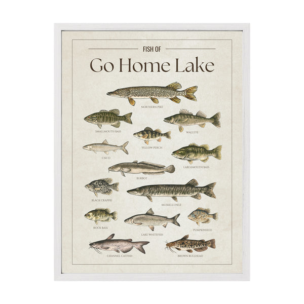 Go Home Lake Print