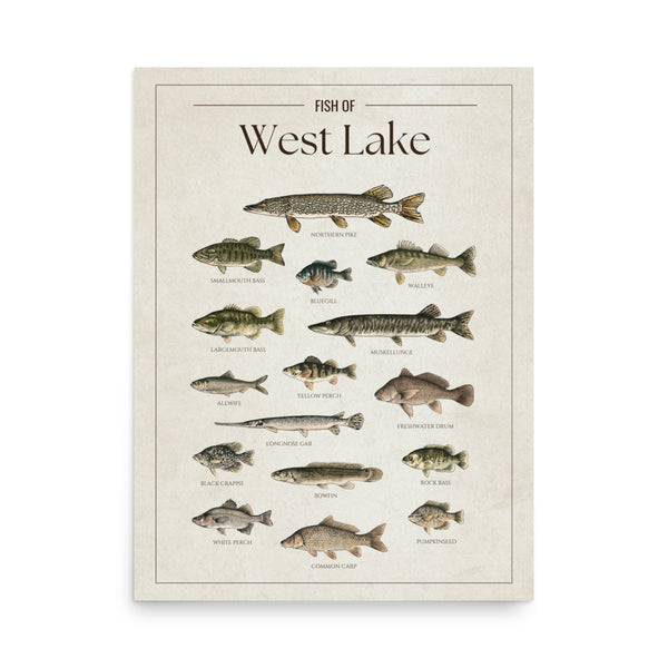 West Lake Print
