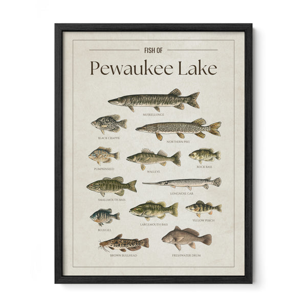 Pewaukee Lake Print