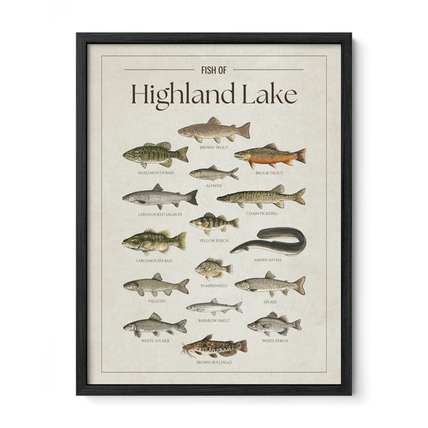 Highland Lake Print
