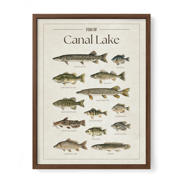 Canal Lake Print