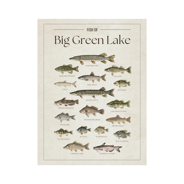 Big Green Lake Print