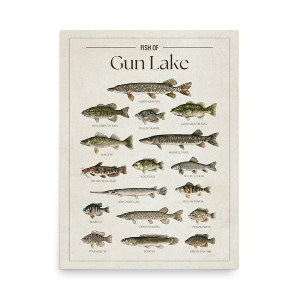 Gun Lake Print