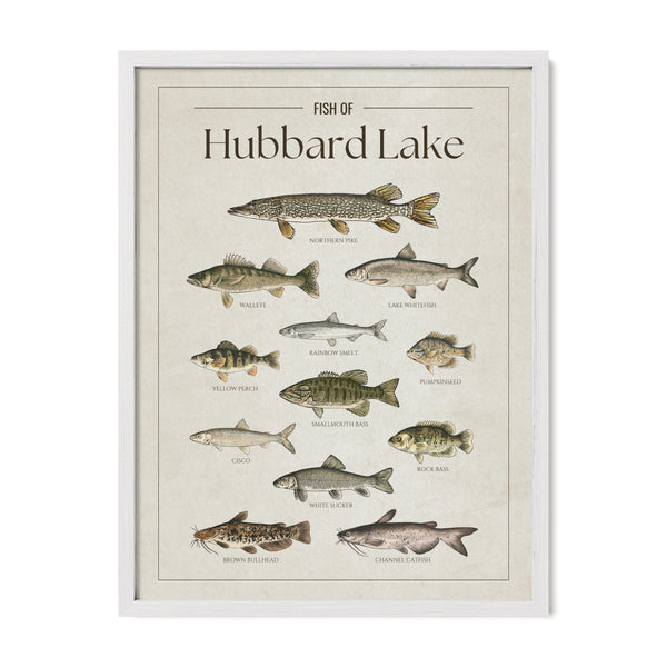 Hubbard Lake Print