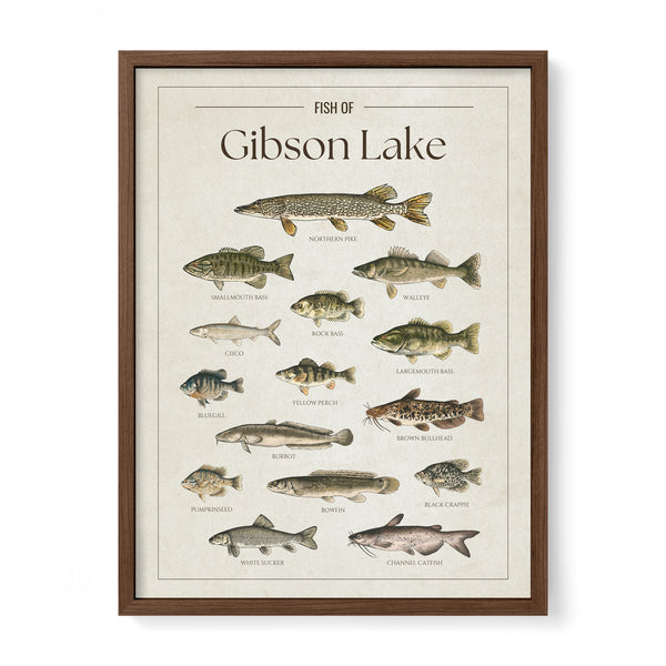 Gibson Lake Print