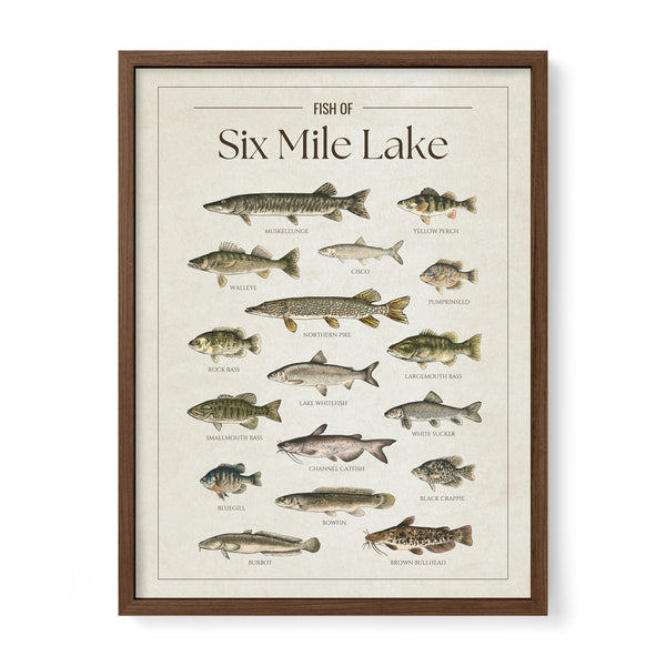 Six Mile Lake Print