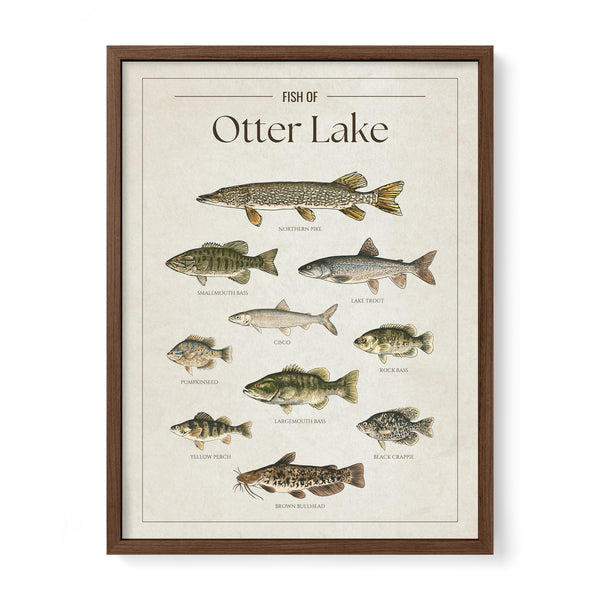 Otter Lake Print