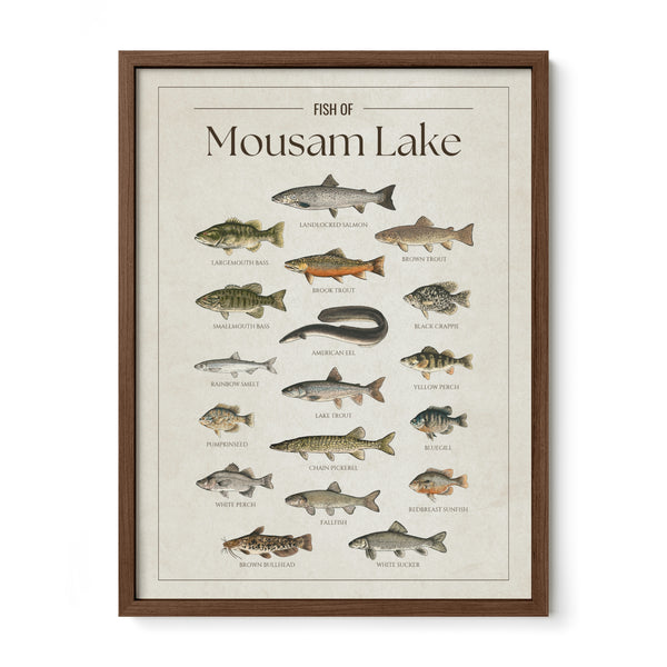 Mousam Lake Print