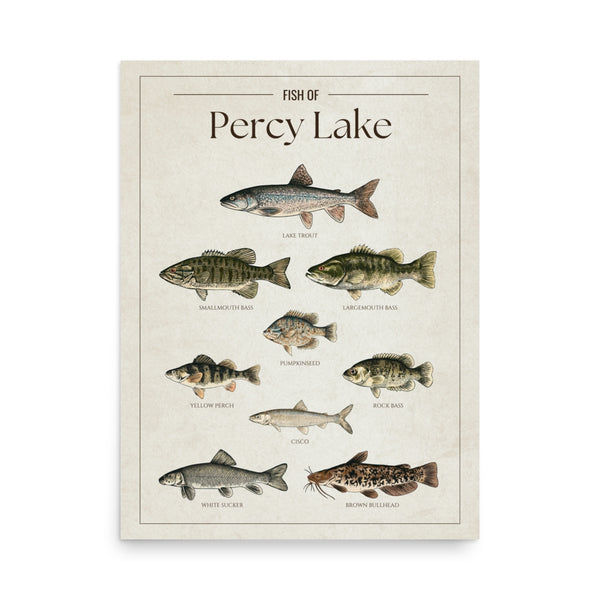 Percy Lake Print