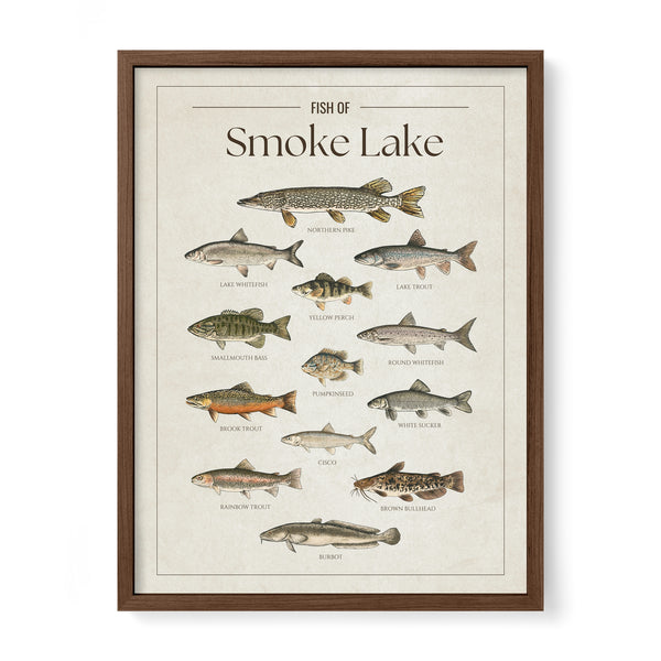 Smoke Lake Print