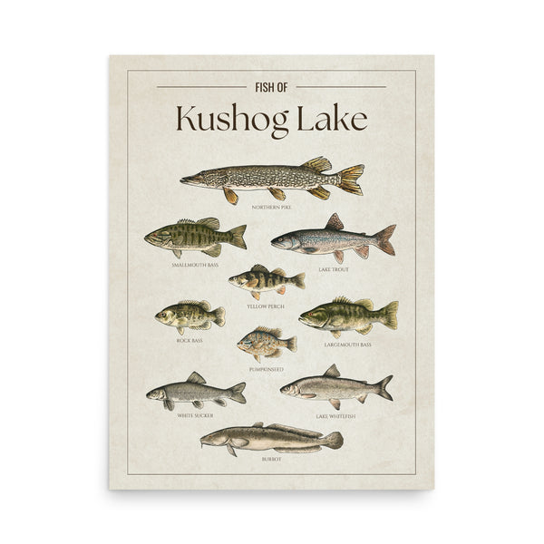 Kushog Lake Print