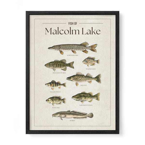 Malcolm Lake Print