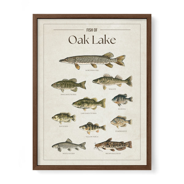 Oak Lake Print