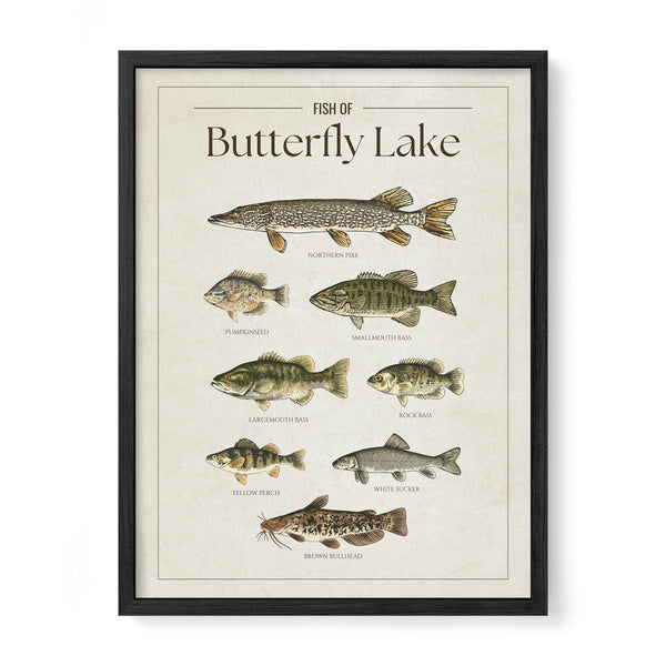 Butterfly Lake Print
