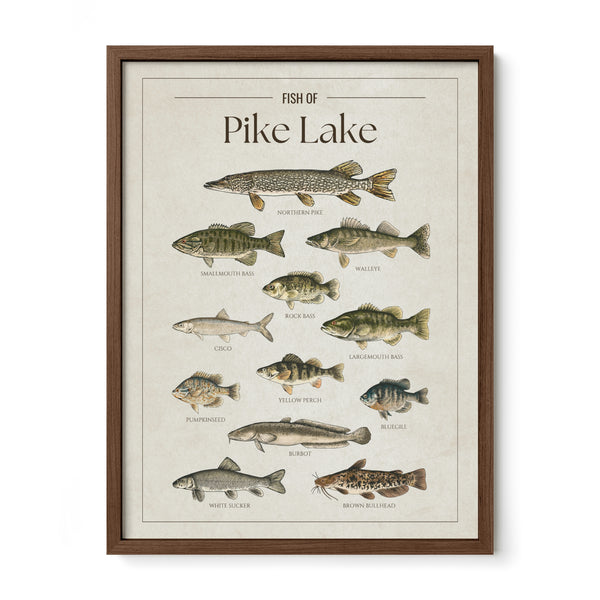 Pike Lake Print