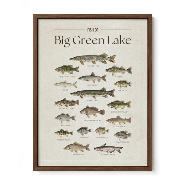 Big Green Lake Print