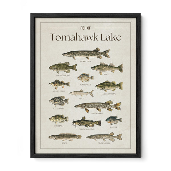 Tomahawk Lake Print