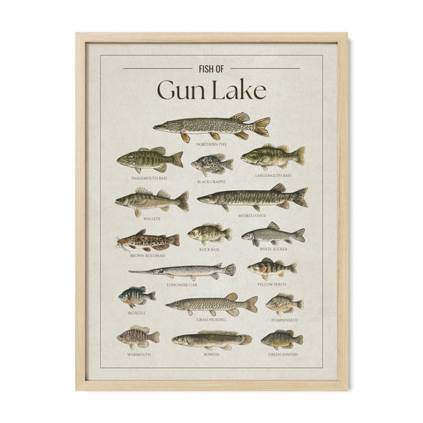 Gun Lake Print