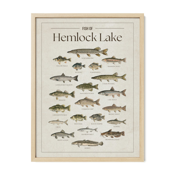Hemlock Lake Print