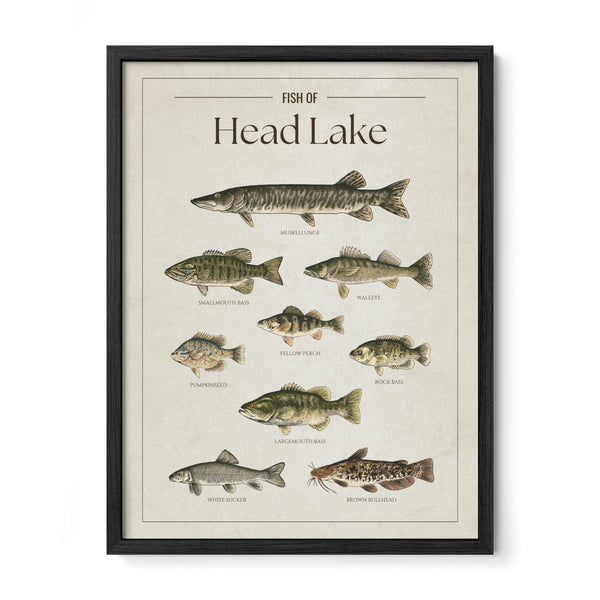 Head Lake Print