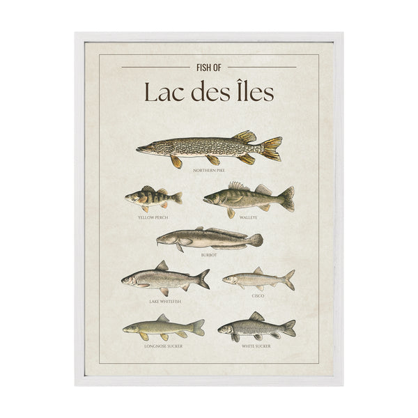 Lac des Îles Print