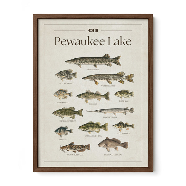 Pewaukee Lake Print