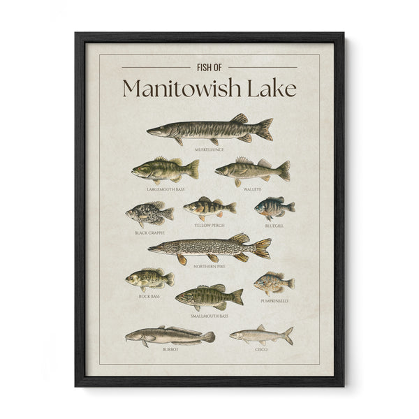 Manitowish Lake Print