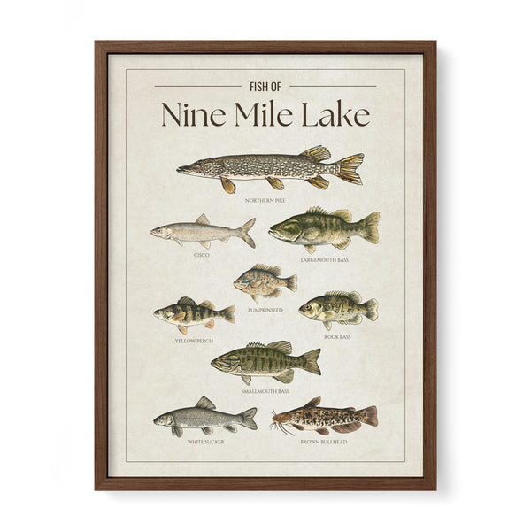 Nine Mile Lake Print
