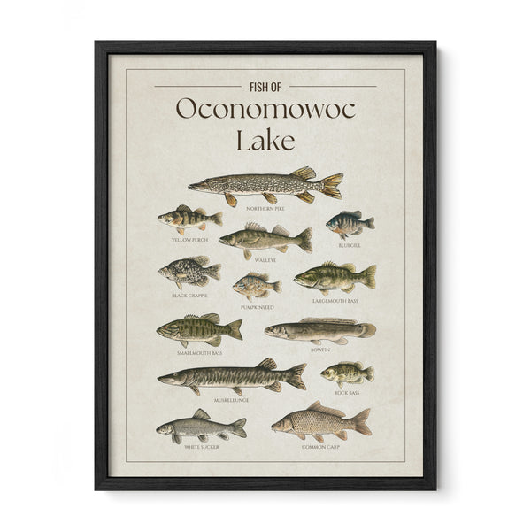 Oconomowoc Lake Print