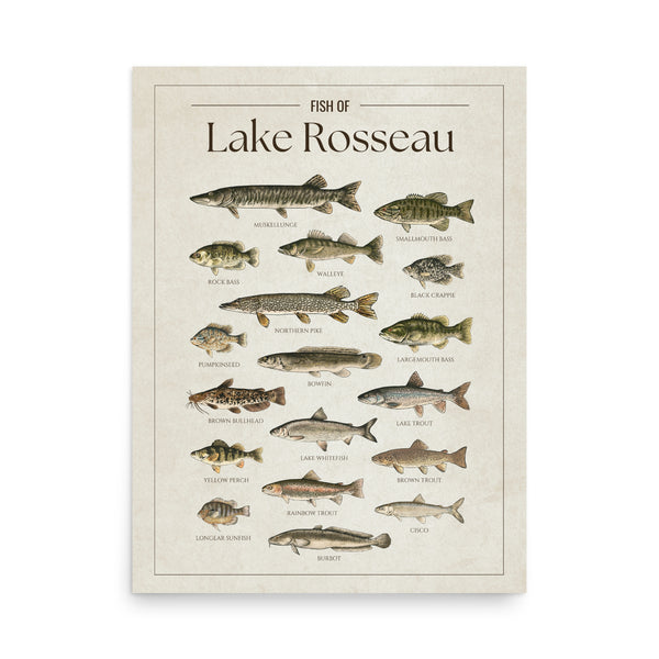 Lake Rosseau Print