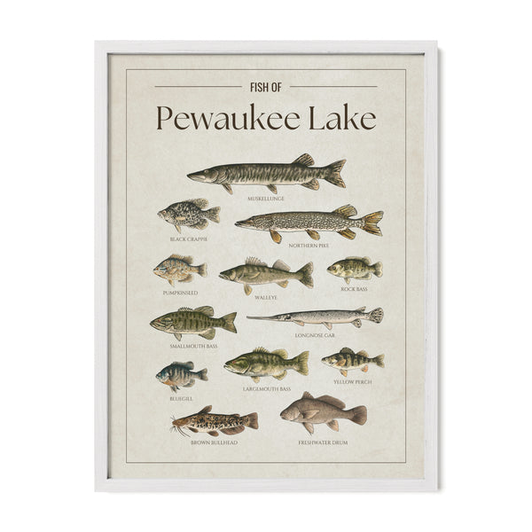 Pewaukee Lake Print