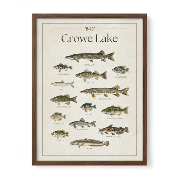 Crowe Lake Print