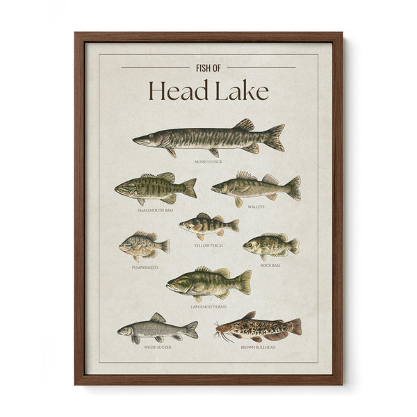 Head Lake Print