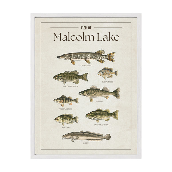 Malcolm Lake Print