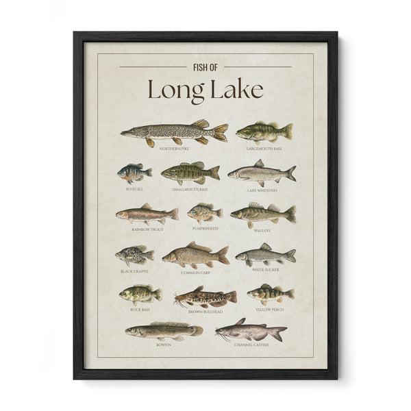 Long Lake (Alpena, Michigan) Print