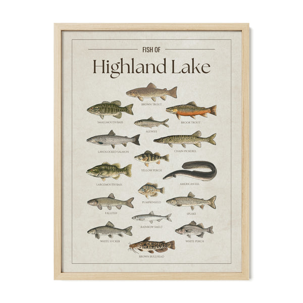 Highland Lake Print