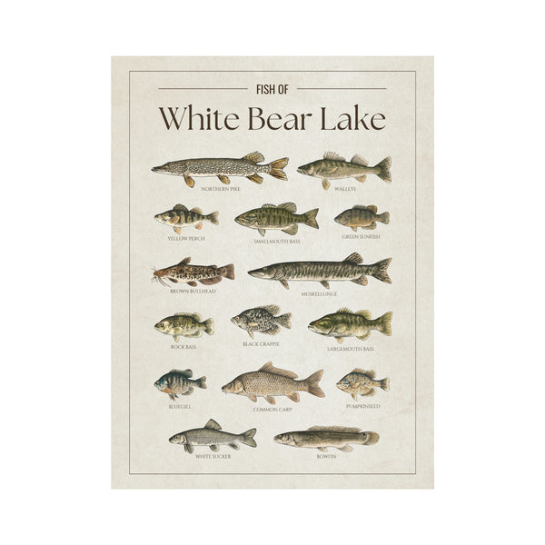 White Bear Lake Print