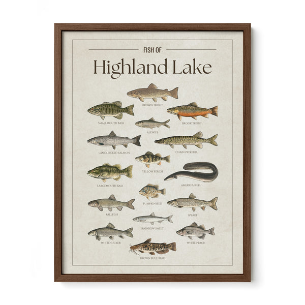 Highland Lake Print