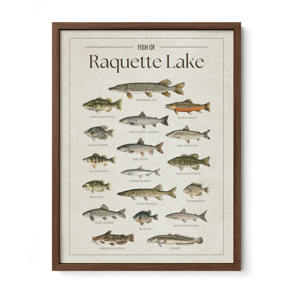 Raquette Lake Print