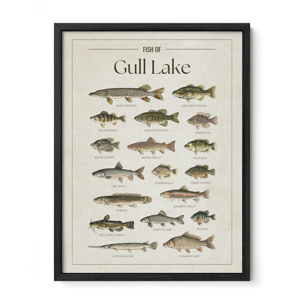Gull Lake (Michigan) Print