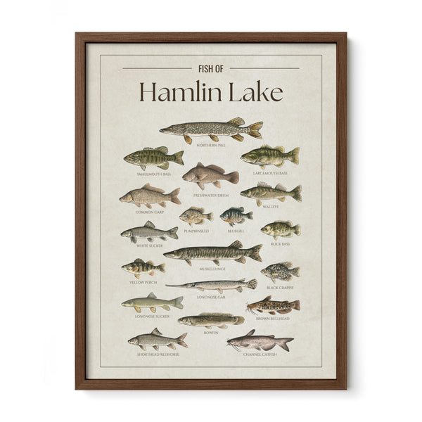 Hamlin Lake Print
