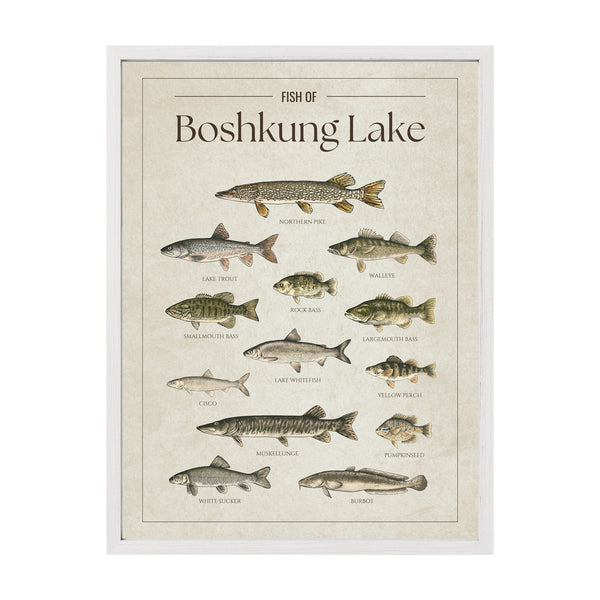 Boshkung Lake Print
